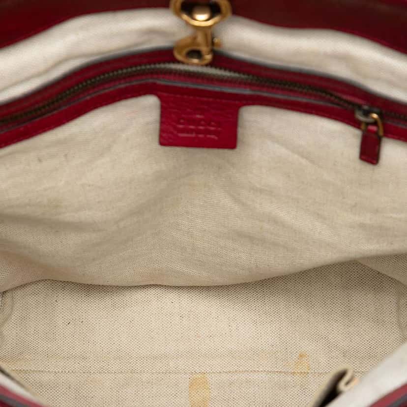 Gucci GG Canvas Twins Tote Beige Very good condition - Model View