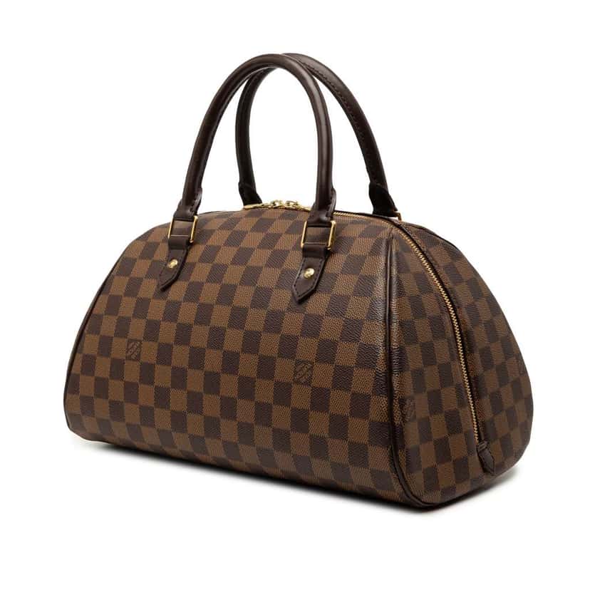 Louis Vuitton Damier Ebene Ribera MM Brown Very good condition - Back View