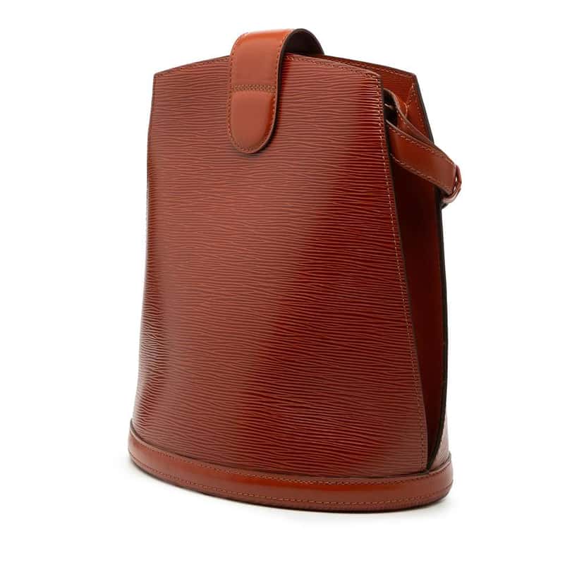 Louis Vuitton Epi Cluny Brown Leather Very good condition - Back View