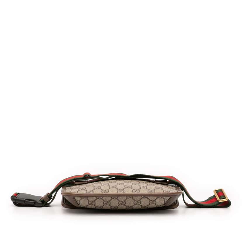 Gucci GG Supreme Web Neo Vintage Belt Bag Beige Very good condition - Inside View