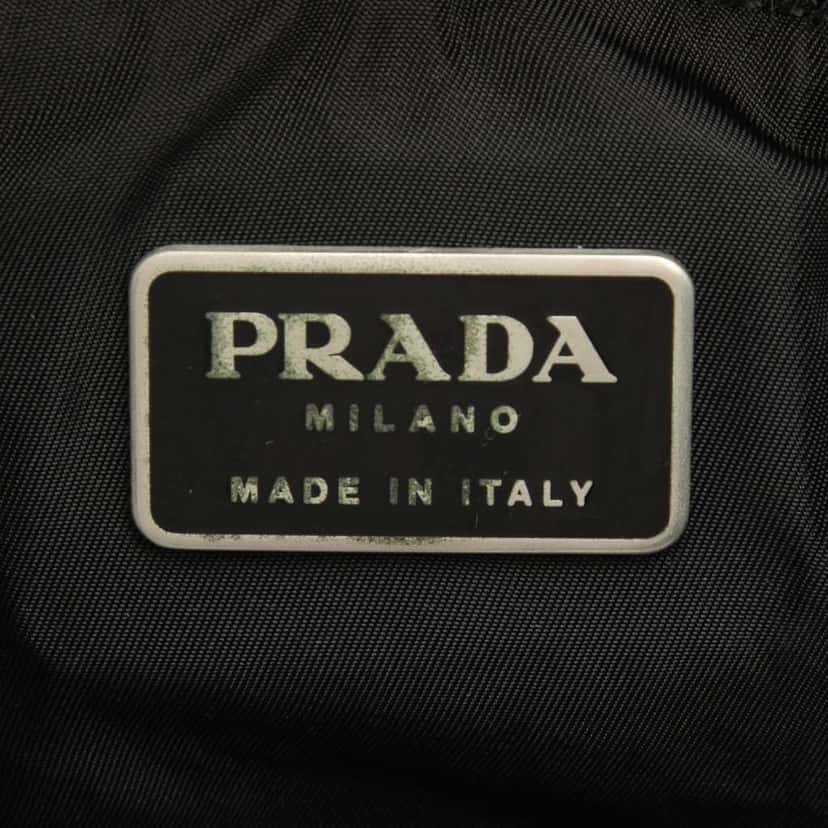 Prada Tessuto Travel Bag Black Very good condition - Box View