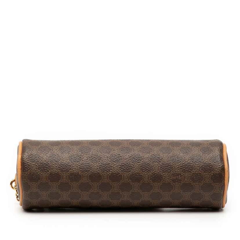 Celine Macadam Coated Canvas Crossbody Brown Canvas Very good condition - Inside View