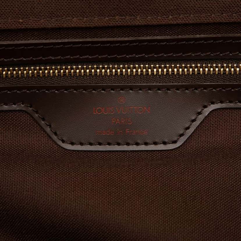 Louis Vuitton Damier Ebene Greenwich PM Brown Very good condition - Box View