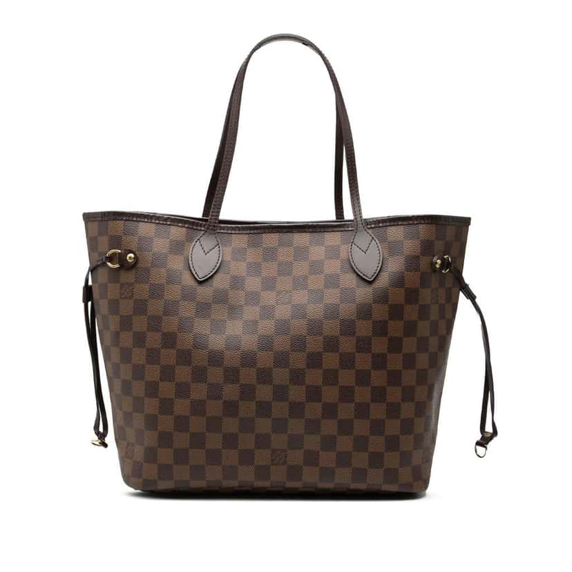 Louis Vuitton Damier Ebene Neverfull MM Brown Very good condition - Front View
