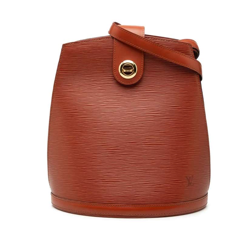 Louis Vuitton Epi Cluny Brown Leather Very good condition - Front View