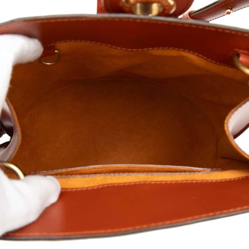 Louis Vuitton Epi Cluny Brown Leather Very good condition - Model View