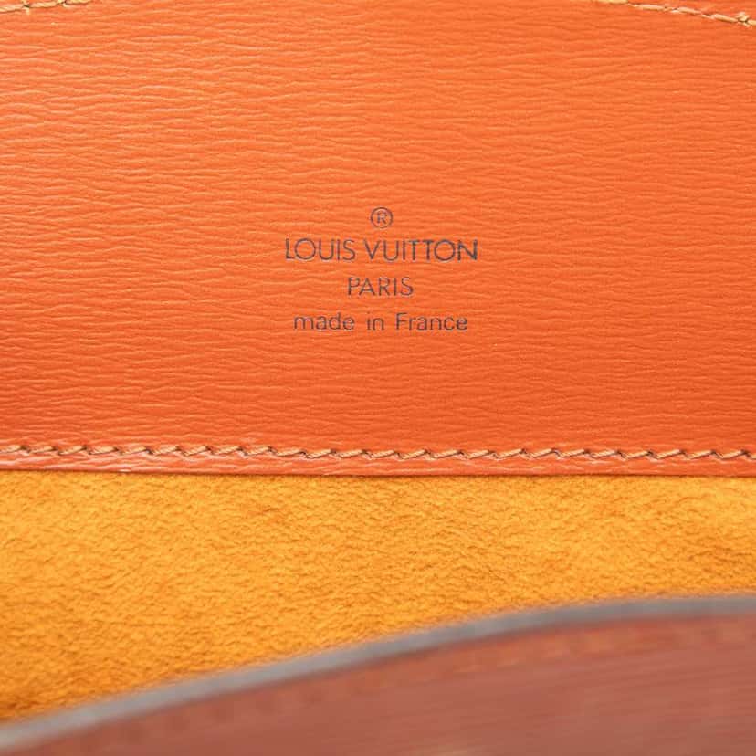 Louis Vuitton Epi Cluny Brown Leather Very good condition - Box View