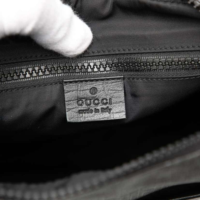 Gucci GG Supreme Crossbody Black Canvas Very good condition - Box View