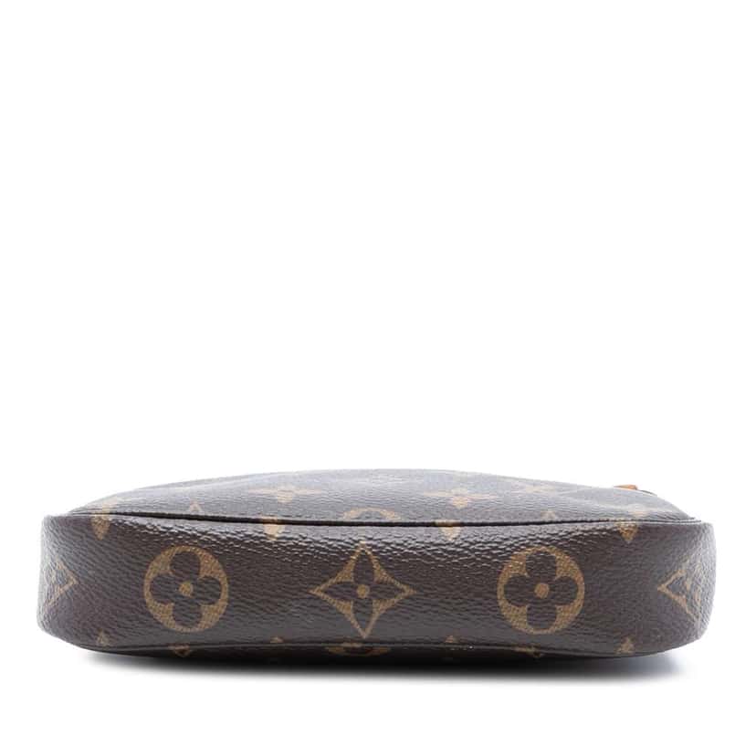 Louis Vuitton Monogram Mini Pochette Accessoires Brown Very good condition - Inside View