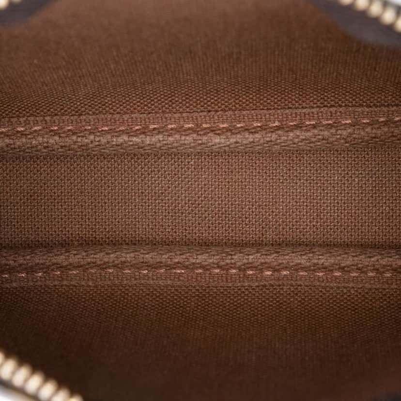 Louis Vuitton Monogram Mini Pochette Accessoires Brown Very good condition - Model View