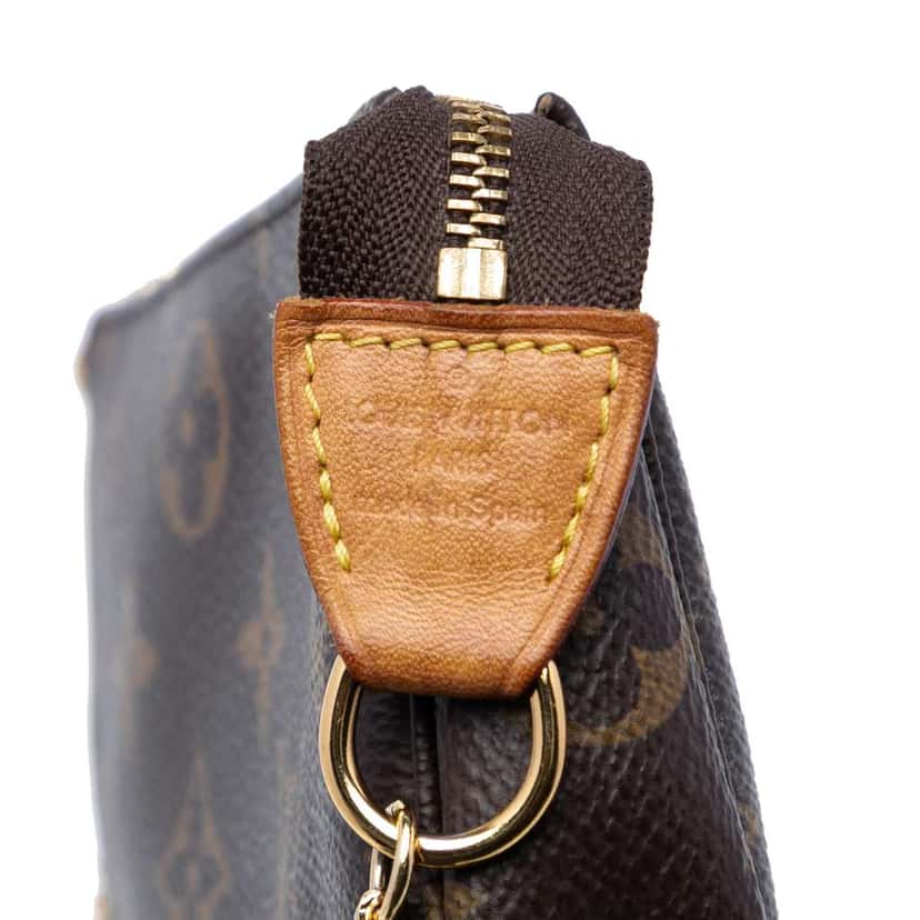 Louis Vuitton Monogram Mini Pochette Accessoires Brown Very good condition - Box View