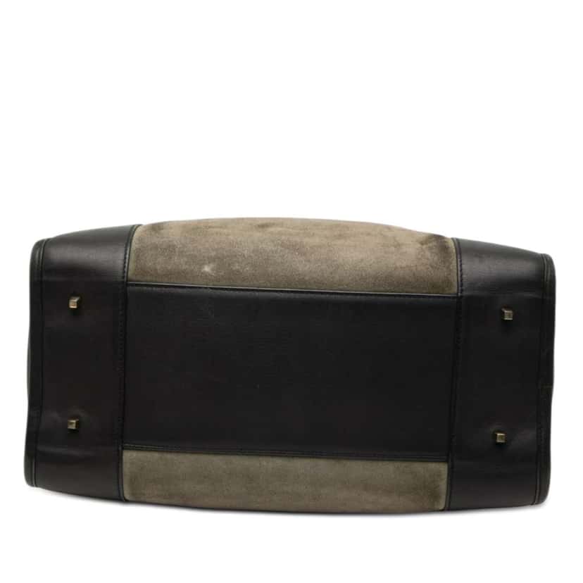 Loewe Suede Amazona 32 Green Leather Good condition - Inside View