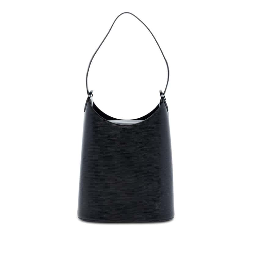 Louis Vuitton Epi Sac Verseau Black Leather Very good condition - Front View