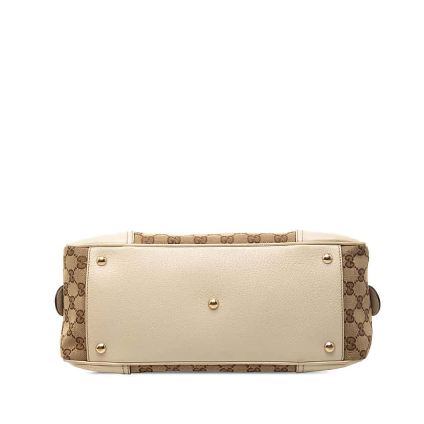 Gucci GG Canvas Princy Shoulder Bag Beige Canvas Very good condition - Inside View