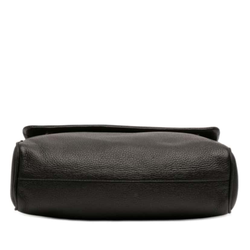 Dolce & Gabbana Calfskin Flat Sicily Satchel Black Leather Very good condition - Inside View