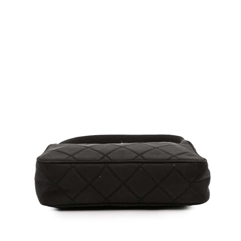 Prada Impuntu Re Nylon Shoulder Bag Black Very good condition - Inside View