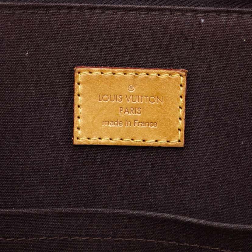 Louis Vuitton Monogram Vernis Alma PM Purple Leather Very good condition - Box View