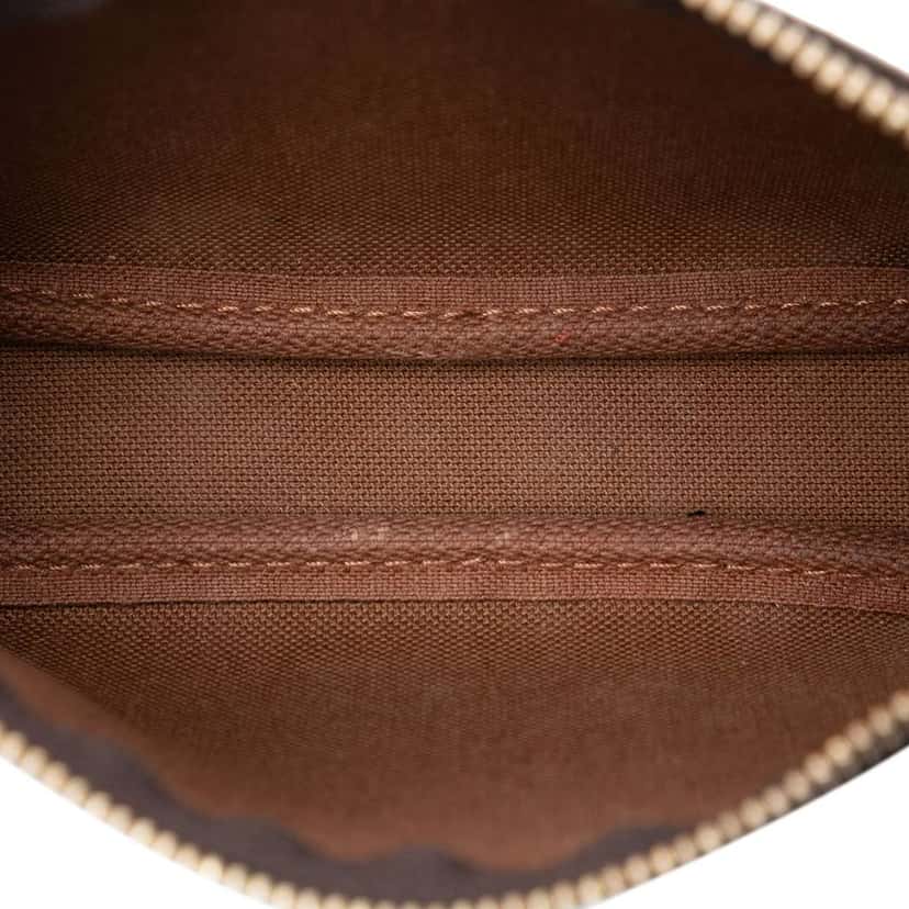 Louis Vuitton Monogram Mini Pochette Accessoires Brown Very good condition - Model View
