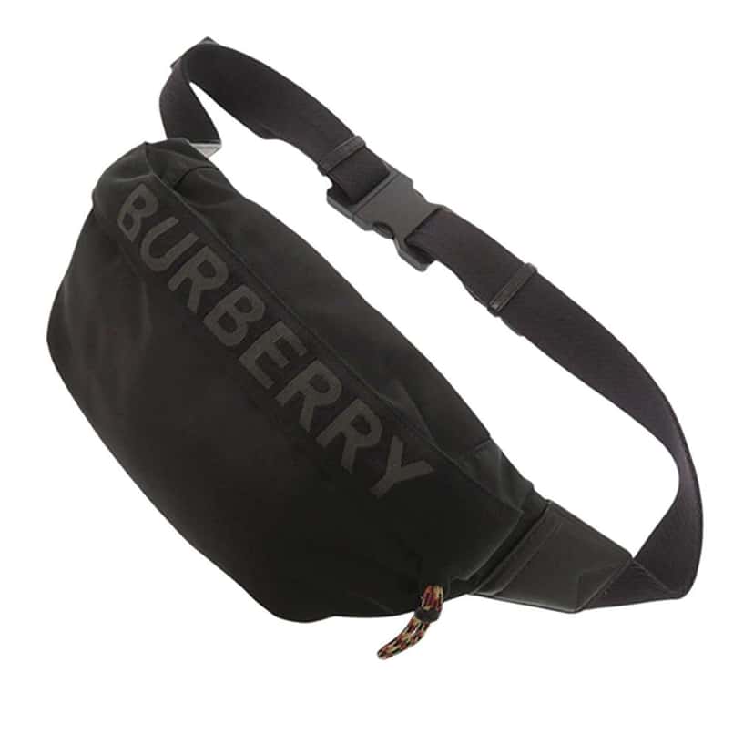 Burberry Nylon Sonny Belt Bag Black Very good condition - Back View