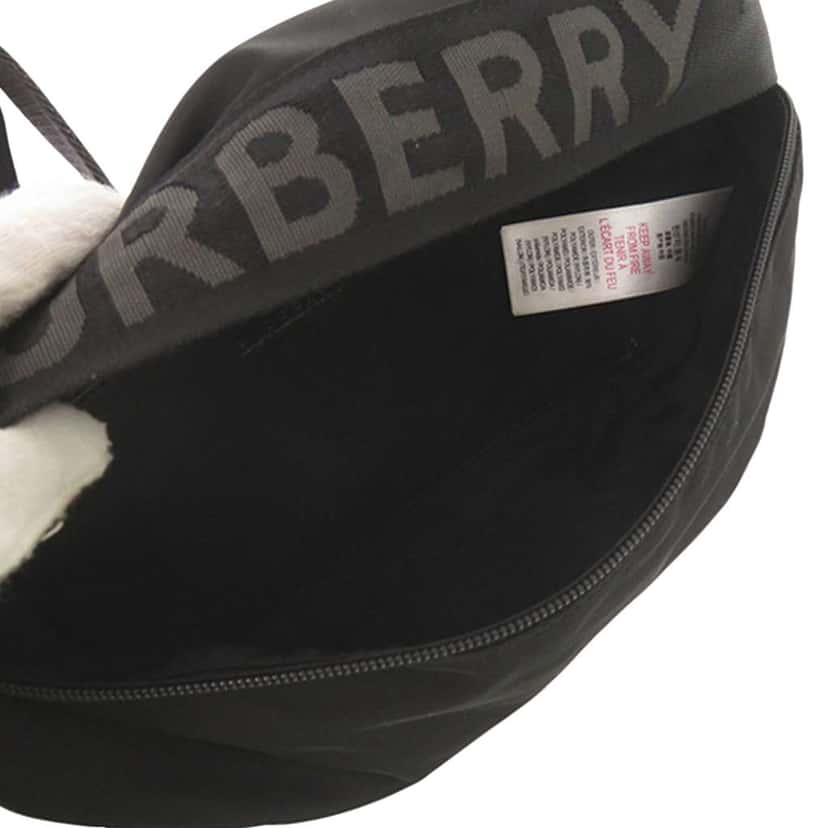 Burberry Nylon Sonny Belt Bag Black Very good condition - Box View