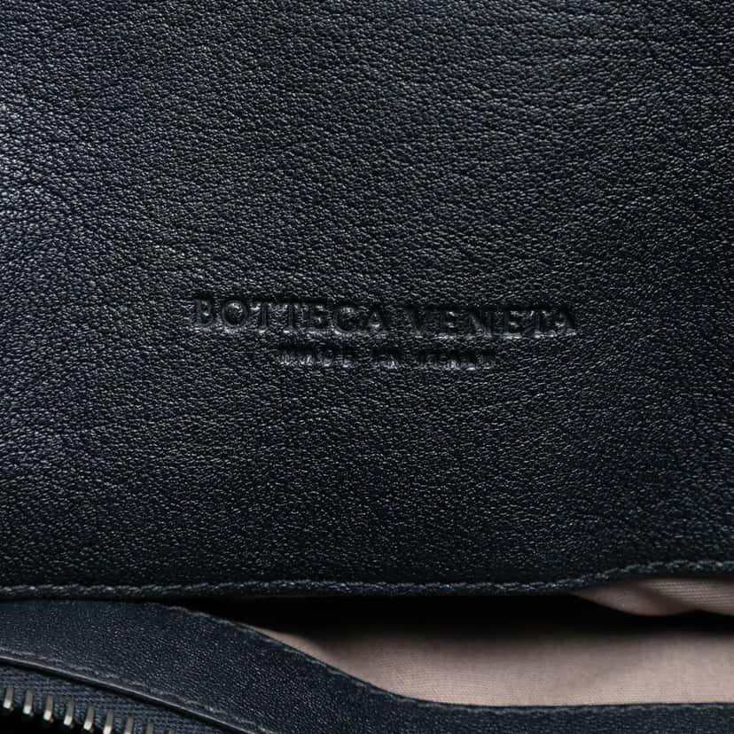 Bottega Veneta Nappa Intrecciato Club Fume Briefcase Black Leather Very good condition - Box View