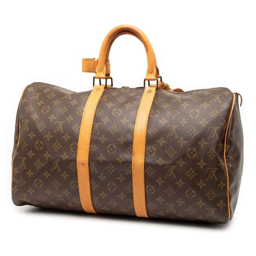Louis Vuitton Monogram Keepall 45 Brown Very good condition - Back View