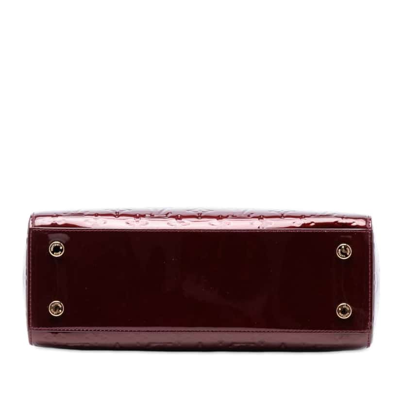 Louis Vuitton Monogram Vernis Brea MM Red Leather Very good condition - Inside View