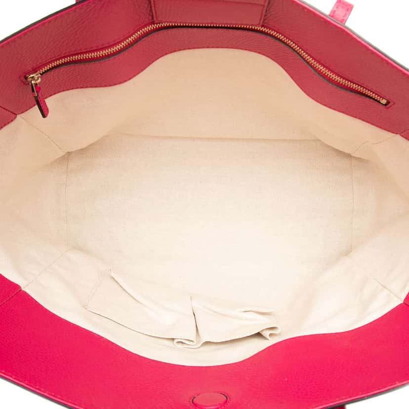 Gucci Medium Leather Swing Tote Pink Leather Very good condition - Model View