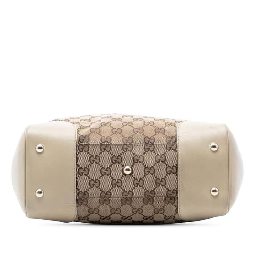 Gucci GG Canvas Mayfair Tote Beige Canvas Very good condition - Inside View