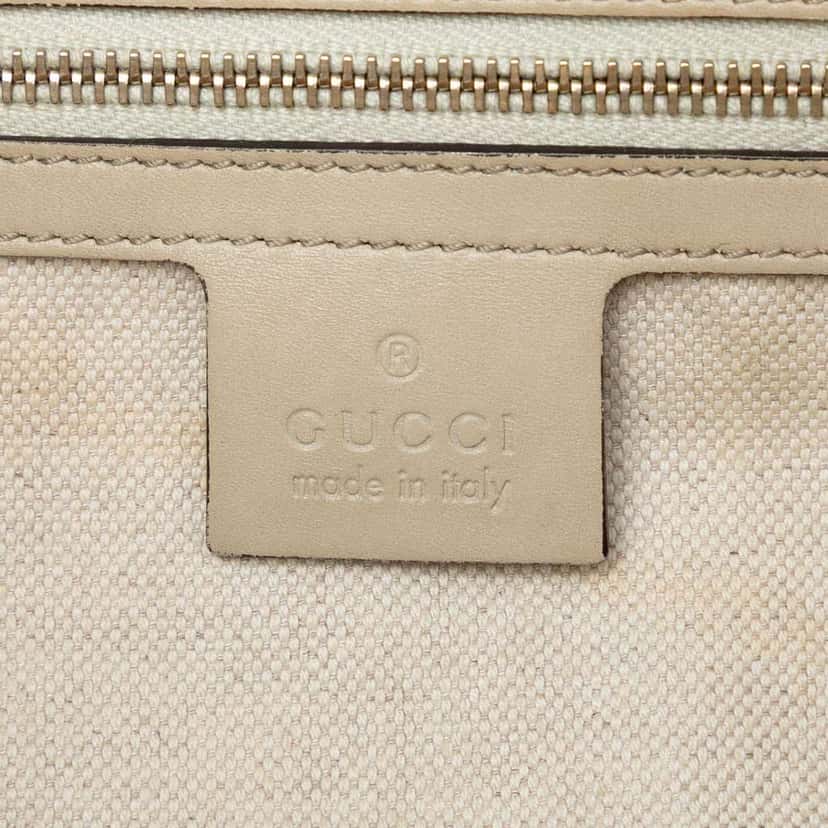 Gucci GG Canvas Mayfair Tote Beige Canvas Very good condition - Box View
