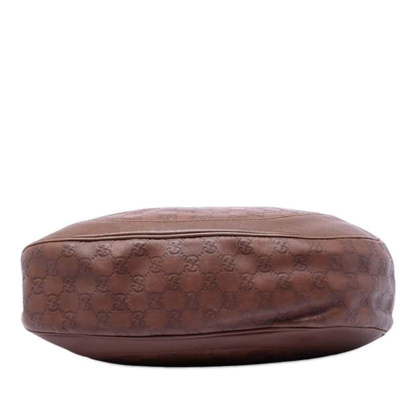 Gucci Guccissima Charlotte Crossbody Brown Leather Very good condition - Inside View