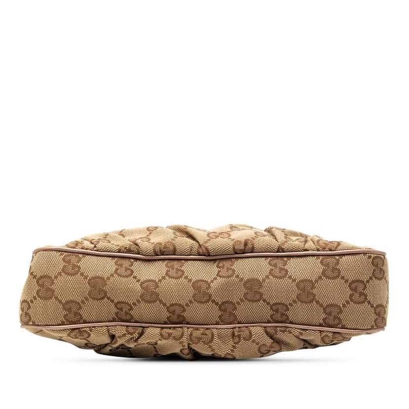 Gucci GG Canvas Lovely Heart Pochette Beige Canvas Very good condition - Inside View