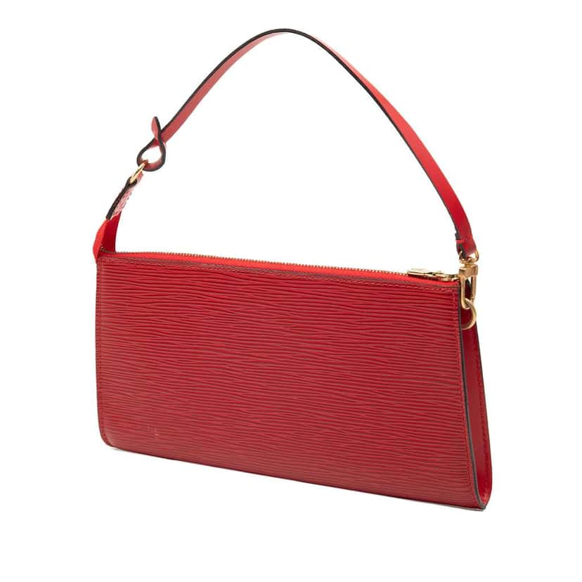 Louis Vuitton Epi Pochette Accessoires Red Leather Very good condition - Back View