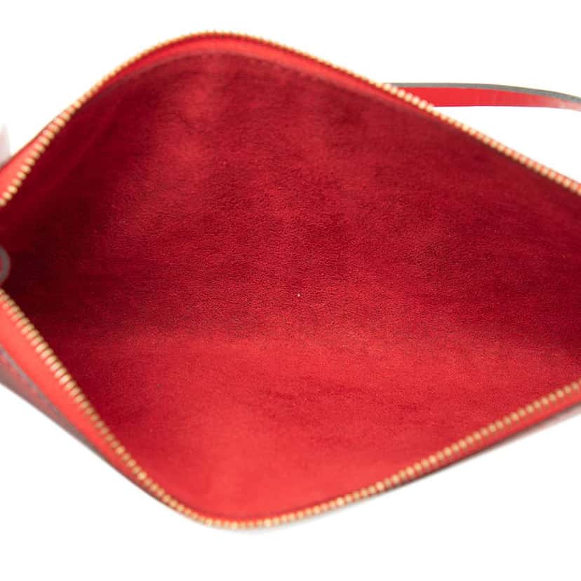 Louis Vuitton Epi Pochette Accessoires Red Leather Very good condition - Model View