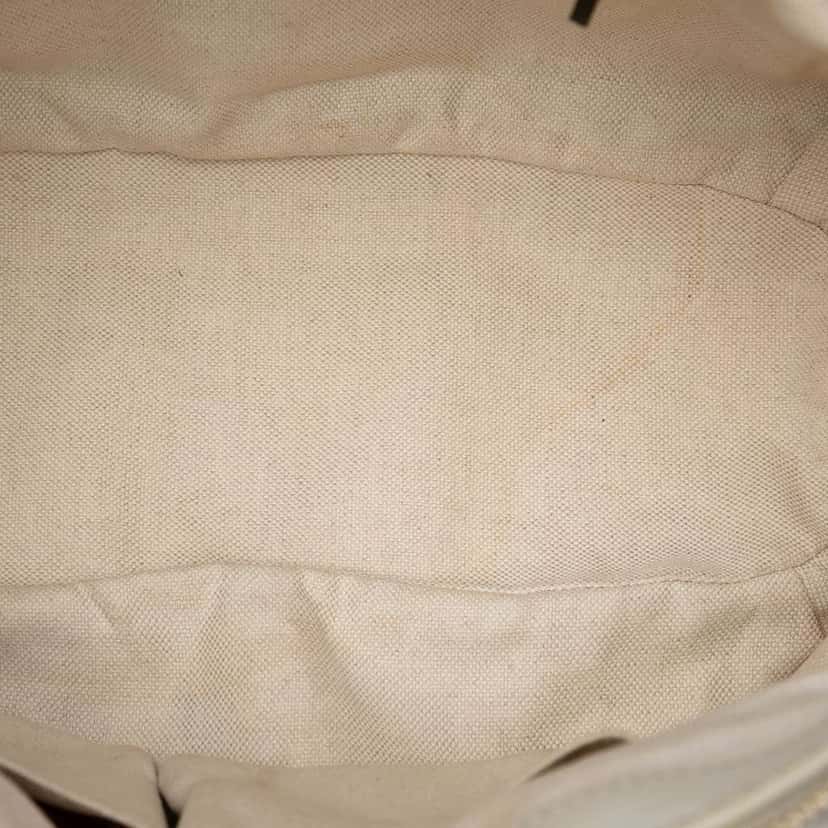 Gucci Guccissima Sukey Satchel White Leather Very good condition - Model View