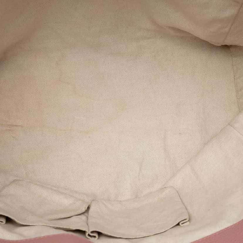 Gucci Medium Leather Swing Tote Pink Leather Very good condition - Model View