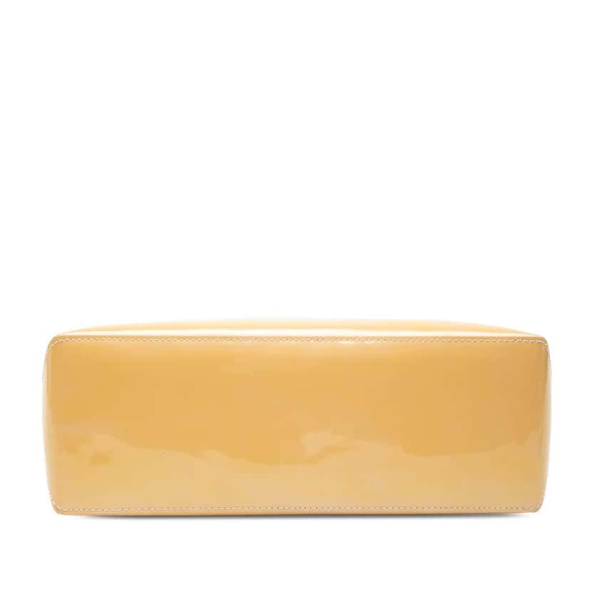 Louis Vuitton Monogram Vernis Wilshire PM Beige Leather Very good condition - Inside View