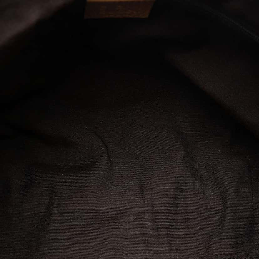 Gucci Leather Abbey D Ring Shoulder Bag Brown Leather Very good condition - Model View