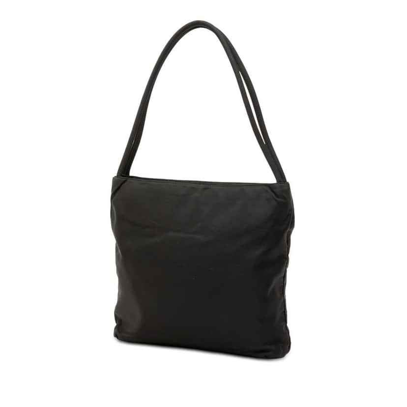 Prada Tessuto Shoulder Bag Black Very good condition - Back View