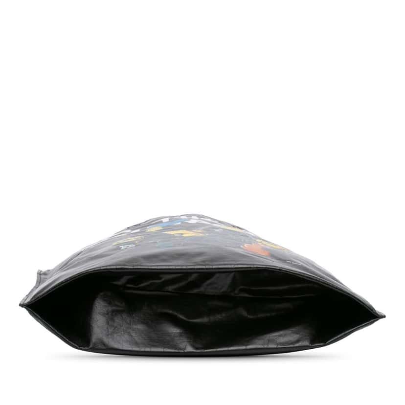 Balenciaga The Simpson Calfskin Shopper Tote M Black Leather Very good condition - Inside View