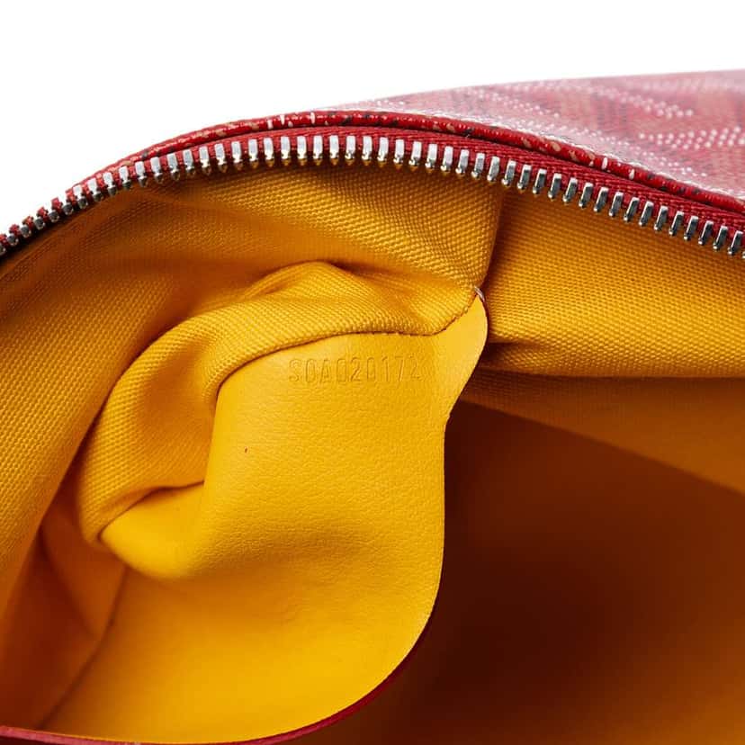 Goyard Goyardine Senat MM Red Canvas Very good condition - Box View