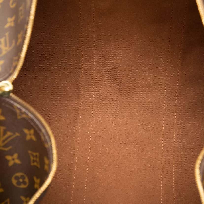 Louis Vuitton Monogram Keepall Bandouliere 55 Brown Good condition - Model View
