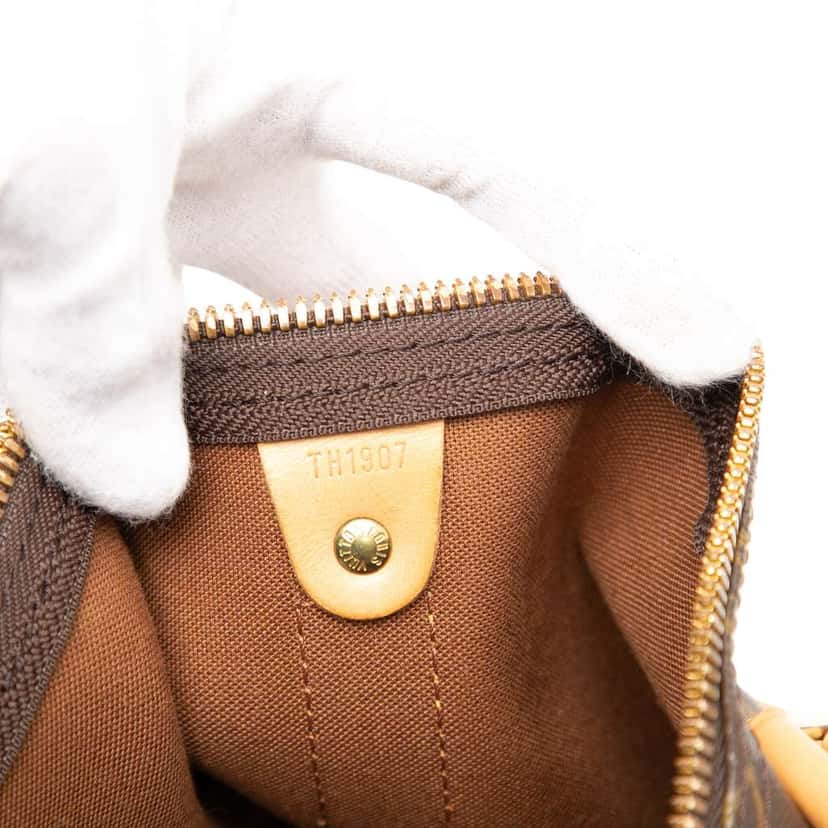 Louis Vuitton Monogram Keepall Bandouliere 55 Brown Good condition - Box View