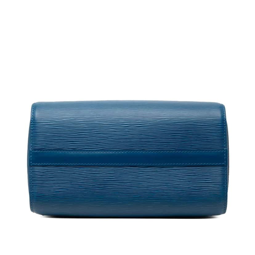 Louis Vuitton Epi Speedy 25 Blue Leather Very good condition - Inside View