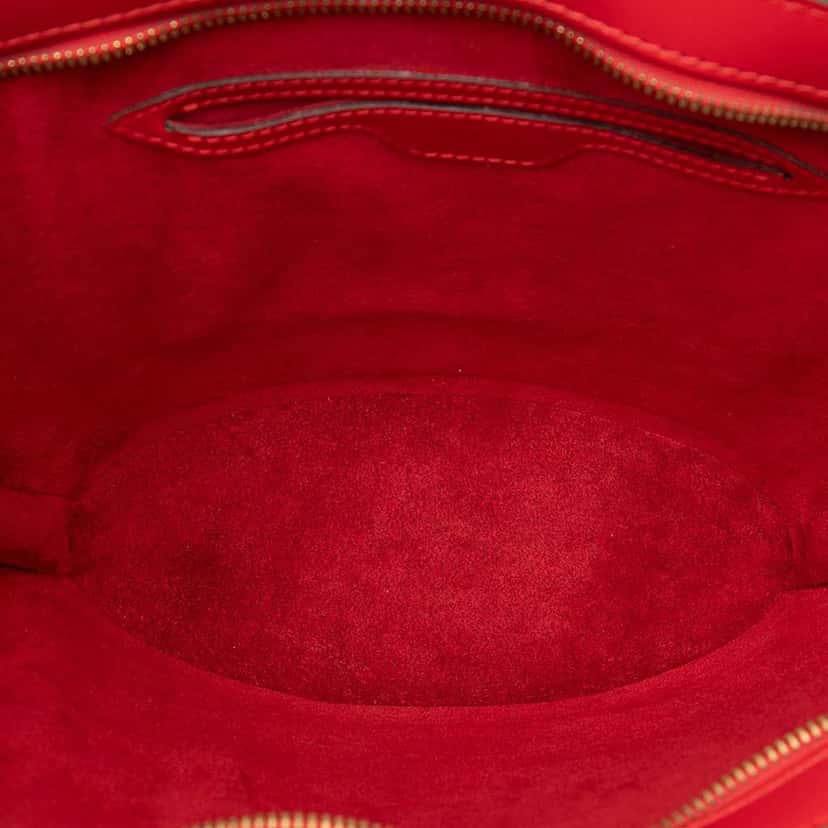 Louis Vuitton Epi Saint Jacques PM Long Strap Red Leather Very good condition - Model View