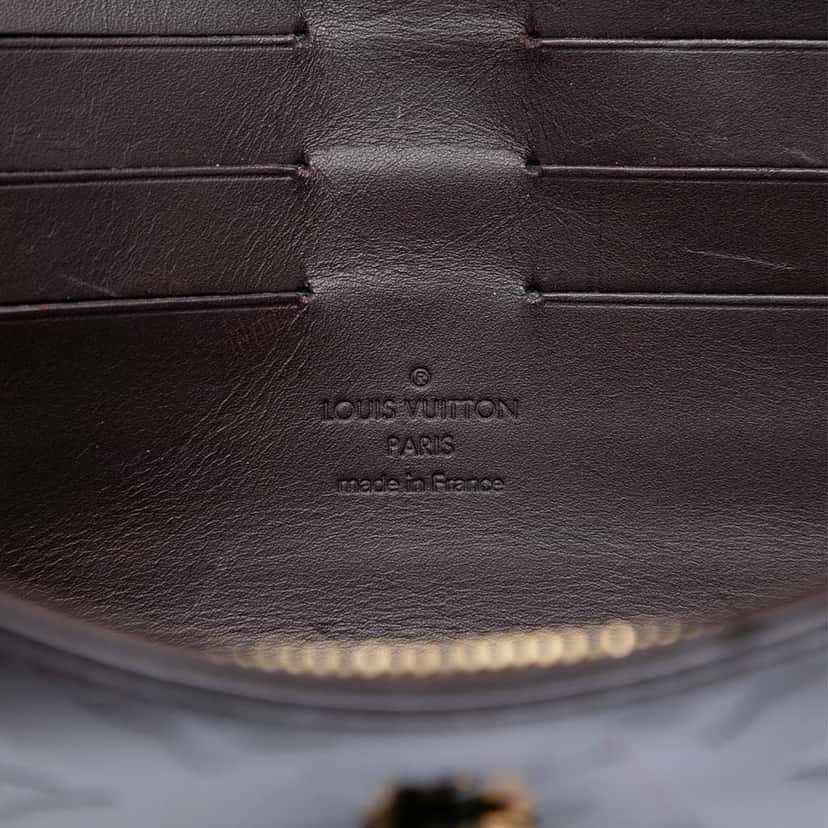 Louis Vuitton Monogram Vernis Sunset Boulevard Purple Leather Very good condition - Box View