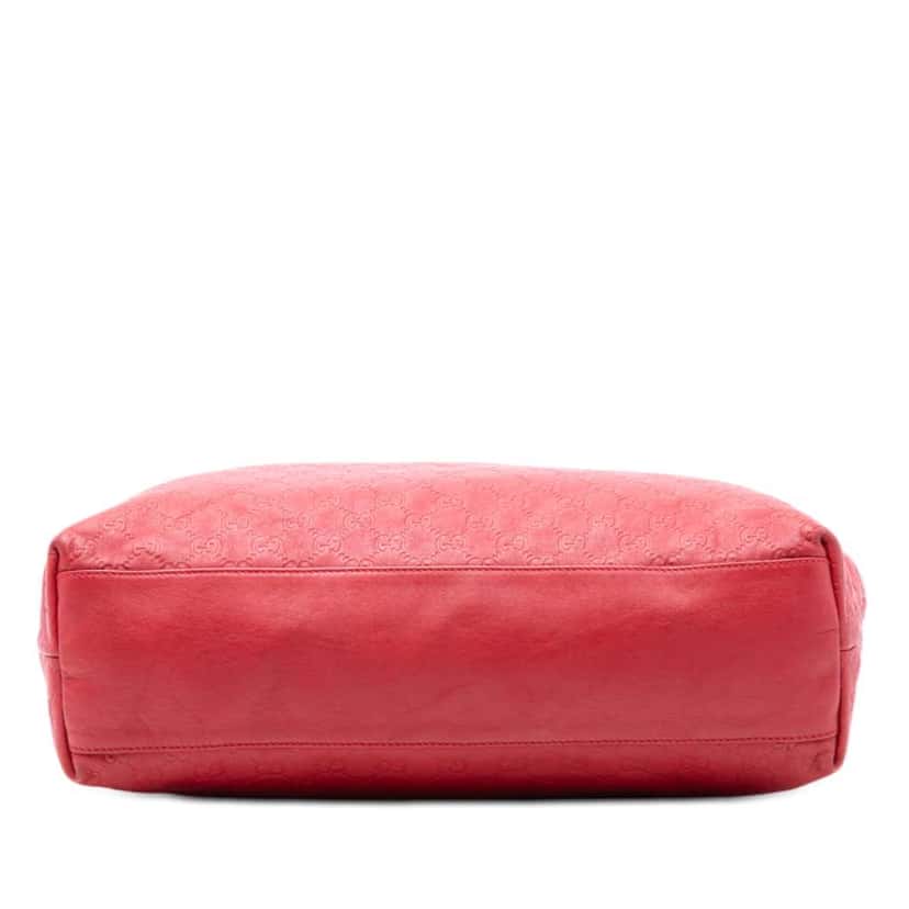 Gucci Large Guccissima Tote Red Leather Very good condition - Inside View