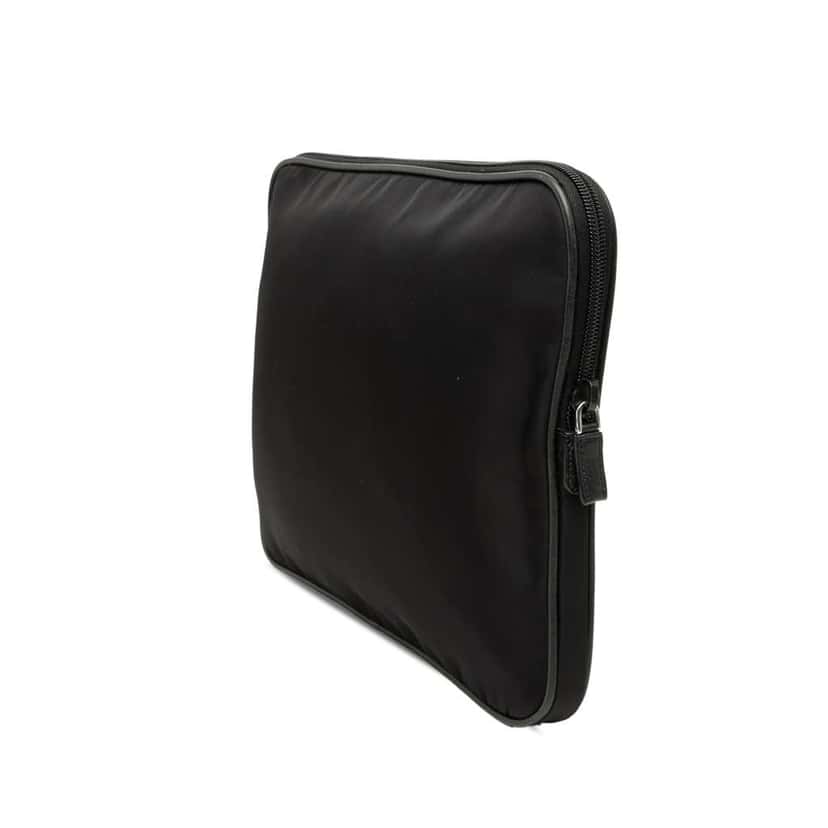 Prada Tessuto Laptop Case Black Very good condition - Back View