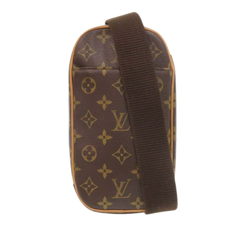 Louis Vuitton Monogram Pochette Gange Brown Very good condition - Front View