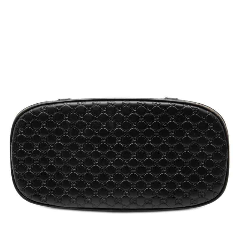 Gucci Mini Microguccissima Dome Satchel Black Leather Very good condition - Inside View